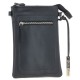 Сумочка на шию Ashwood AZ71 Black чорний (Код. 17293-01) додаткове фото № 1
