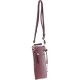 Сумочка на шею Ashwood AZ71 Wine бордовый (Код. 17296-01) дополнительное фото № 4