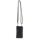 Сумочка на шию Ashwood T80 Black чорний (Код. 18725-01) додаткове фото № 1