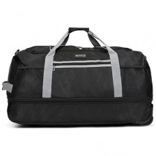 Сумка дорожная на колесах TravelZ Wheelbag Doubleloader foldable black черный Сумка дорожная на колесах TravelZ Wheelbag Doubleloader foldable black черный