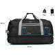 Сумка дорожня на колесах TravelZ Wheelbag Doubleloader foldable black чорний (Код. 18258-19) додаткове фото № 4