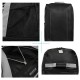 Сумка дорожня на колесах TravelZ Wheelbag Doubleloader foldable black чорний (Код. 18258-19) додаткове фото № 5