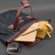 Сумка-рюкзак BlankNote BN-BAG-54-vin-kr Crazy Horse бордовый (Код. 17779-04) дополнительное фото № 7