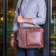 Сумка-рюкзак Visconti TC93 Skylar Chestnut Brown коричневий (Код. 18921-01) додаткове фото № 8