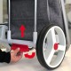Сумка-тележка Rolser Com MF 8 Black Tube Burdeos бордовый (Код. 17057-19) дополнительное фото № 7