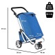 Сумка-тележка ShoppingCruiser 3 Wheels Blue синий (Код. 15072-19) дополнительное фото № 1