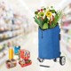 Сумка-тележка ShoppingCruiser Foldable Blue синий (Код. 15073-19) дополнительное фото № 9