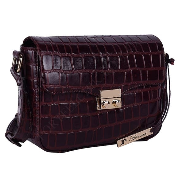 Сумка женская Ashwood C50 Bordo бордовый (Код. 16427-01) главное фото