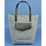Сумка жіноча BlankNote BN-BAG-17-felt-g чорний