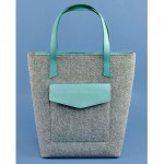 Сумка женская BlankNote BN-BAG-17-felt-tiffany бирюзовый Сумка женская BlankNote BN-BAG-17-felt-tiffany бирюзовый