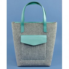 Сумка женская BlankNote BN-BAG-17-felt-tiffany бирюзовый