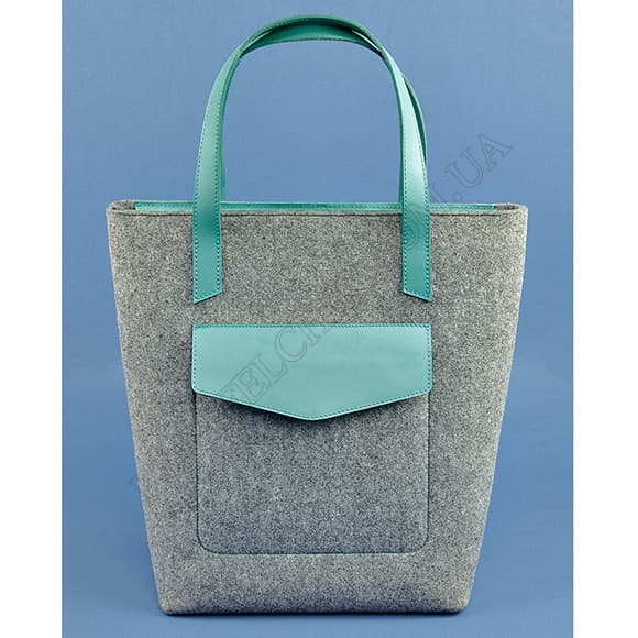 Сумка жіноча BlankNote BN-BAG-17-felt-tiffany бірюзовий (Код. 13146-04) головне фото