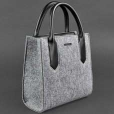 Сумка женская BlankNote BN-BAG-28-felt-g серый, комбинированный