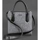 Сумка жіноча BlankNote BN-BAG-28-felt-g сірий, комбінований (Код. 16216-04) додаткове фото № 5