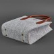 Сумка жіноча BlankNote BN-BAG-28-felt-k сірий, комбінований (Код. 16217-04) додаткове фото № 2