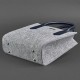 Сумка женская BlankNote BN-BAG-28-felt-navy-blue серый, комбинированный (Код. 16218-04) дополнительное фото № 3