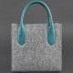 Сумка жіноча BlankNote BN-BAG-28-felt-tiffany сірий, комбінований (Код. 16219-04) додаткове фото № 4