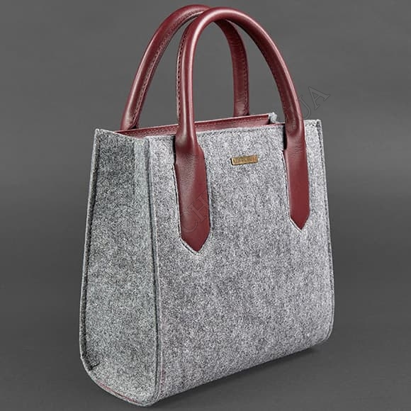 Сумка женская BlankNote BN-BAG-28-felt-vin бордовый (Код. 13057-04) главное фото