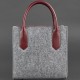 Сумка женская BlankNote BN-BAG-28-felt-vin бордовый (Код. 13057-04) дополнительное фото № 3
