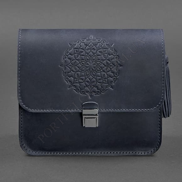 Сумка жіноча BlankNote BN-BAG-3-NN-Man Crazy Horse синій (Код. 8222-04) головне фото