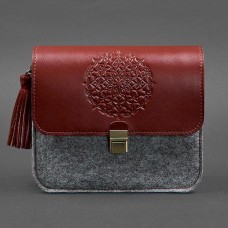 Сумка женская BlankNote BN-BAG-3-felt-vin бордовый