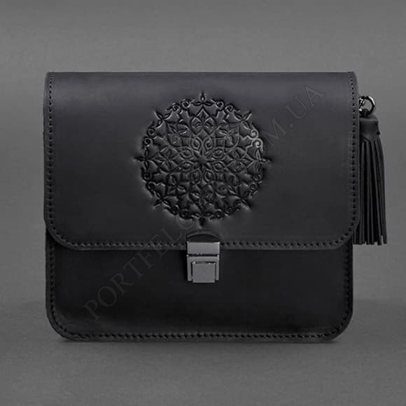 Сумка жіноча BlankNote BN-BAG-3-g-man-kr Crazy Horse чорний (Код. 16235-04) головне фото