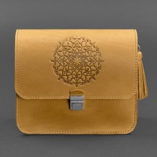 Сумка женская BlankNote BN-BAG-3-ylw-kr-man Crazy Horse желтый