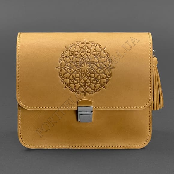 Сумка женская BlankNote BN-BAG-3-ylw-kr-man Crazy Horse желтый (Код. 16236-04) главное фото