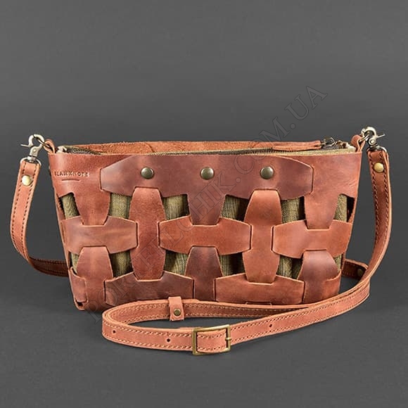 Сумка жіноча BlankNote BN-BAG-31-k-kr Crazy Horse коричневий (Код. 13065-04) головне фото