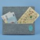 Тревел-кейс BlankNote BN-TK-1-felt-tiffany бірюзовий (Код. 13688-04) додаткове фото № 1