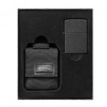 Набір Zippo 49402 236 Blk Crackle Ltr Tactical Pouch Black GS чорний Набір Zippo 49402 236 Blk Crackle Ltr Tactical Pouch Black GS чорний