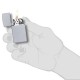 Запальничка Zippo 1605 Slim Satin Chrome (Код. 3066-11) додаткове фото № 3