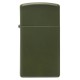 Зажигалка Zippo 1627 Slim Green Matte (Код. 18577-11) дополнительное фото № 4