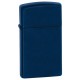 Зажигалка Zippo 1639 Slim Navy Matte (Код. 18471-11) главное фото