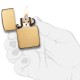 Запальничка Zippo 1941 B Replica Brushed Brass (Код. 3078-11) додаткове фото № 3