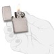 Зажигалка Zippo 200 Brushed Chrome (Код. 3079-11) дополнительное фото № 3