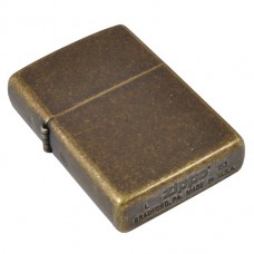 Зажигалка Zippo 201FB Antique Brass