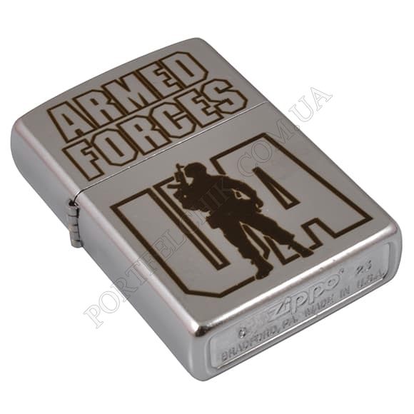 Зажигалка Zippo 207 AFU Вооруженные силы Украины (Код. 16701-11) главное фото
