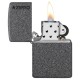 Зажигалка Zippo 211 ZL Iron Stone Zippo Logo (Код. 18312-11) дополнительное фото № 1