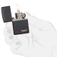 Зажигалка Zippo 218 ZB Black Matte (Код. 3135-11) дополнительное фото № 3