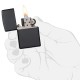 Зажигалка Zippo 218 Black Matte (Код. 3130-11) дополнительное фото № 3