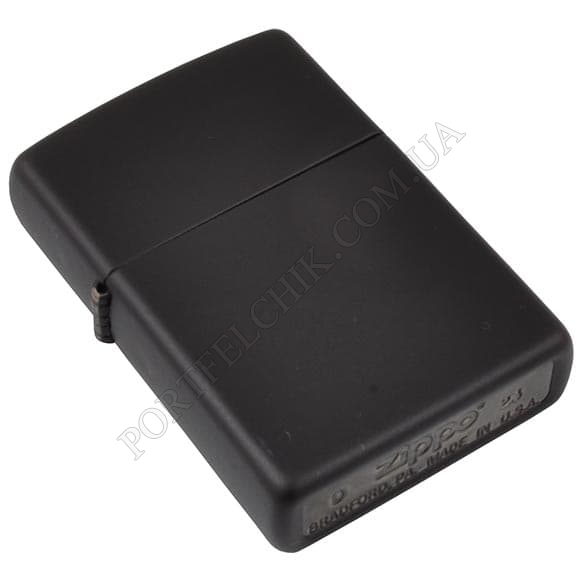 Зажигалка Zippo 218 Black Matte (Код. 3130-11) главное фото