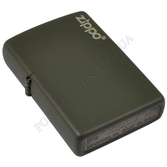 Зажигалка Zippo 221 ZL Green Matte (Код. 3146-11) главное фото