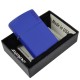 Запальничка Zippo 229 ZL Royal Blue Matte (Код. 3148-11) додаткове фото № 5