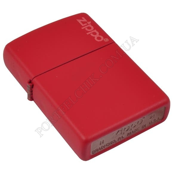 Зажигалка Zippo 233 ZL Red Matte (Код. 3151-11) главное фото