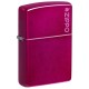 Зажигалка Zippo 24003 ZL Candy Raspberry Zippo Logo (Код. 18592-11) главное фото