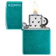 Зажигалка Zippo 24004 ZL Candy Teal Zippo Logo (Код. 18593-11) дополнительное фото № 1