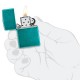 Зажигалка Zippo 24004 Classic Candy Teal (Код. 18658-11) дополнительное фото № 7