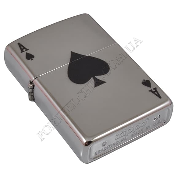Зажигалка Zippo 24011 Lucky Ace (Код. 3158-11) главное фото