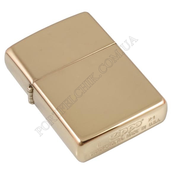 Запальничка Zippo 254 B High Polish Brass (Код. 3242-11) головне фото